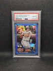 2023 Topps Chrome Logofractor Adley Rutschman #1 Blue Refractor /150 RC PSA 10