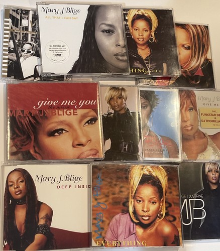 MARY J BLIGE CD's***Never PLayed Items***