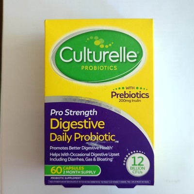 Culturelle Pro Strength Digestive Daily Probiotic 60 Capsules New