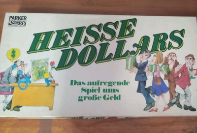 Heisse Dollars Das aufregende Spiel Parker 1981 