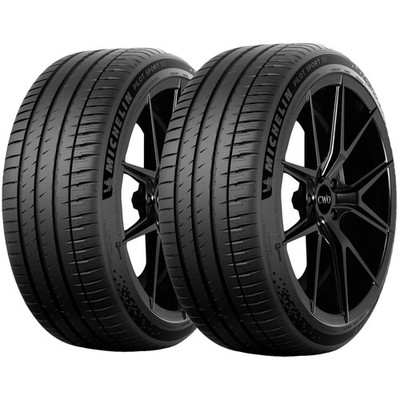 (QTY 2) 295/40R21 Michelin Pilot Sport EV 111Y XL Black Wall Tires