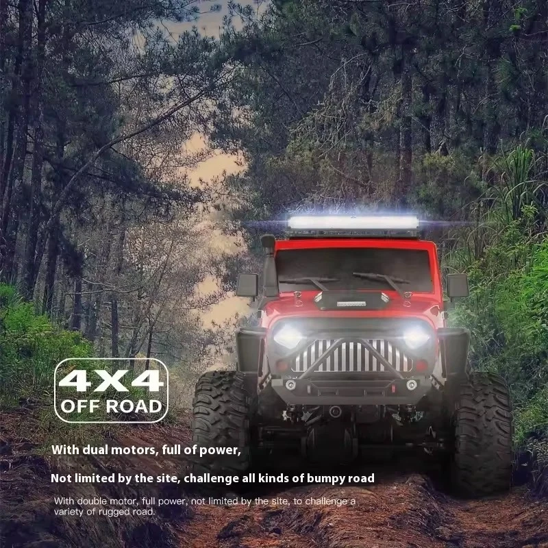 WLtoys 104311 1:10 4WD RC Climbing Car Double Axle Suspension Off-Road RC Truck - Image 2 of 4