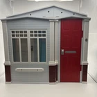 Barbie Vintage Totally Real House 2005 Folding Dollhouse Sounds *red front door