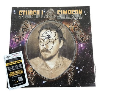 洋楽 Sturgill Simpson / modern Sounds... Sturgill Simpson Signed METAMODERN SOUNDS IN COUNTRY MUSIC JSA