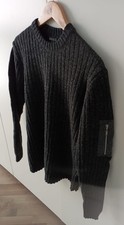 Mexx Herren Damen M Pullover 100 Wolle anthra...