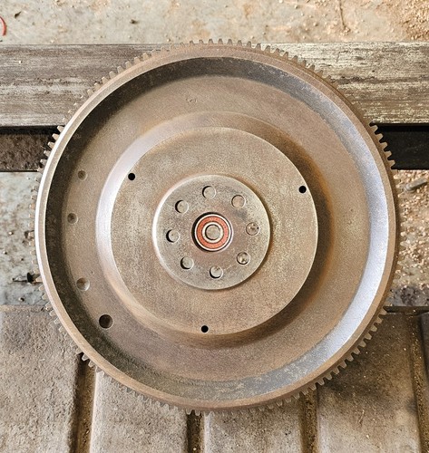Subaru Impreza STI 01-14 GENUINE OEM FACTORY 6 SPEED PULL TYPE FLYWHEEL - Picture 2 of 4