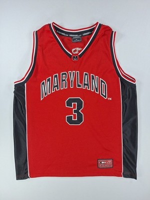 Vintage Colosseum JUAN DIXON #3 Maryland Terrapins Basketball Jersey XL Sports