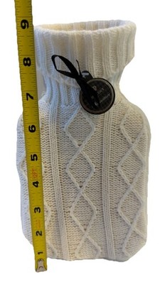 Sanger hot water bottle with knitted cotton cover-Small Bag As Shown NEW