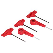 5PCE TWIST GIMLET BRADAWL SCREW AWL SET WOOD BORING PILOT HOLE MAKING HAND TOOLS