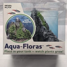 Penn-Plax Aqua-Floras Live Plants Aquarium Decor Underwater Garden Tank Grow NEW