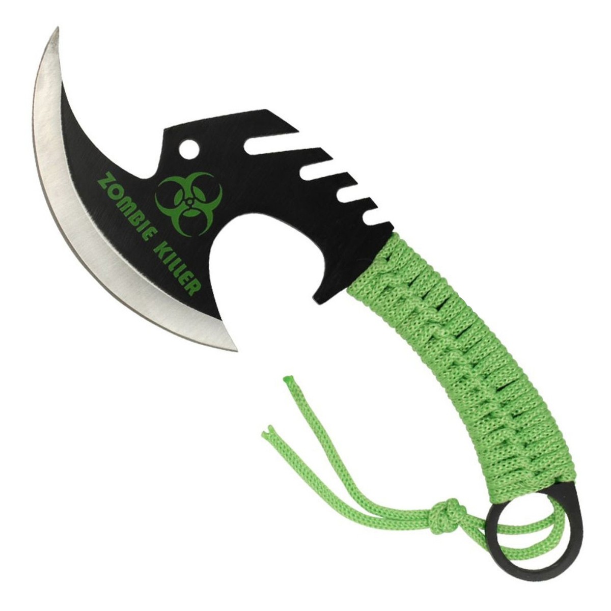Zombie Killer Skullsplitter Throwing Axe Slasher Hunting Knife W