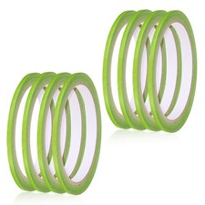 8 Rolls Green Pinstripe Masking Tape 1/8 Inch Width Thin Line Painters