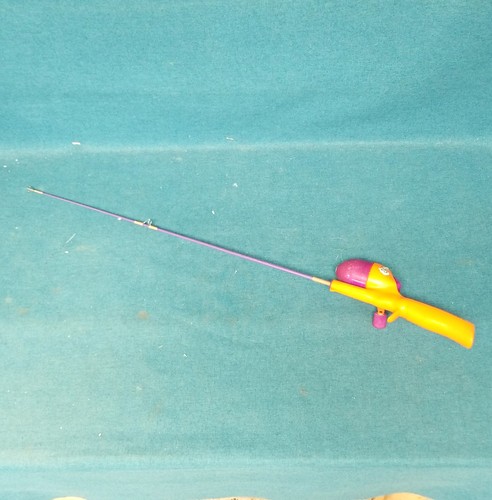 VTG Shakespeare Bugs Bunny Looney Tunes Mini Fishing Rod Reel Combo WORKS