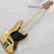 Used Fender USA Jazz Bass late'74 Modify OlympicWhite/M Electric Bass Guitar