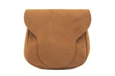 Muzzle-Loaders Kit Carson Suede Leather Shooting Bag - Muzzleloader Possibles