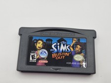 Sims Bustin' Out (Nintendo Game Boy Advance, 2003) Tested Works Box Book 