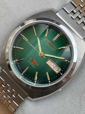 Citizen 8200 Day&Date Automatic 21 Jewels Vintage Japan Men's