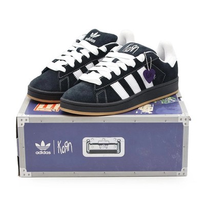 IG0792 Korn Originals Campus '00s Black White Gum Women's Size US 5-9