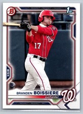 Branden Boissiere Nationals 2021 Bowman 1st Bowman RC BD-156