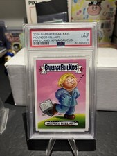 GARBAGE PAIL KIDS 2016 U.S. PRES. CANDIDATE HOUNDED HILLARY 1a psa 9