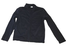 Decathlon Navy Blue zip-up long-sleeve kids jacket 10-12