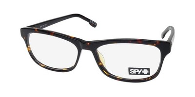 NEW SPY+ PRESLEY GLASSES PLASTIC TO FULL-RIM MENS RECTANGULAR TORTOISE 54-16-140
