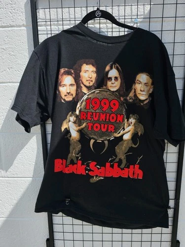 Ozzy Osbourne Black Sabbath Pantera Reunion Concert T s 1990s vintage concert t-shirt, vintage, size XL, single stitch, B+ condition