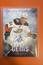 2024-25 Upper Deck Black Diamond - Rookie Gems Signatures Cutter Gauthier /49
