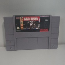 Bulls VS Blazers and the NBA Playoffs (Super Nintendo SNES, 1992) - Tested