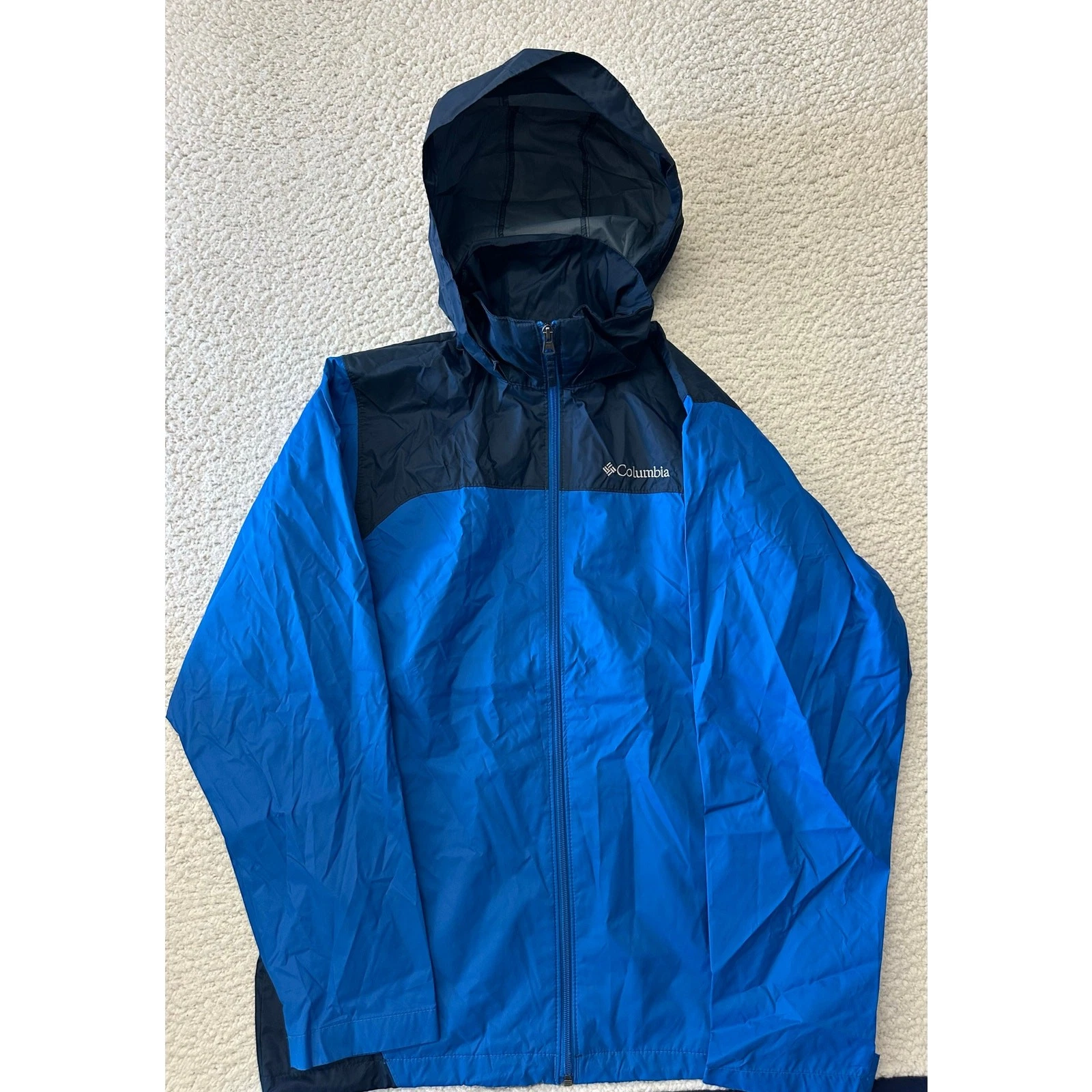 Columbia Mens Windbreaker Hooded Jacket Small