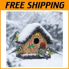 Bird House Feeder Combo, Wild Bird Food, Squirrel Proof