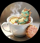 Hayleybug Mint 1/2 oz Silver Round Steeped In Fire ART ROUND
