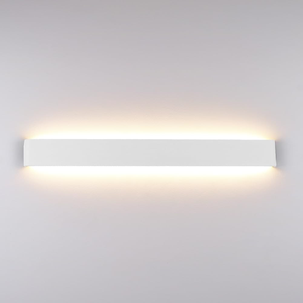 Applique Parete Moderna LED 30W 91cm Alluminio Design Minimale