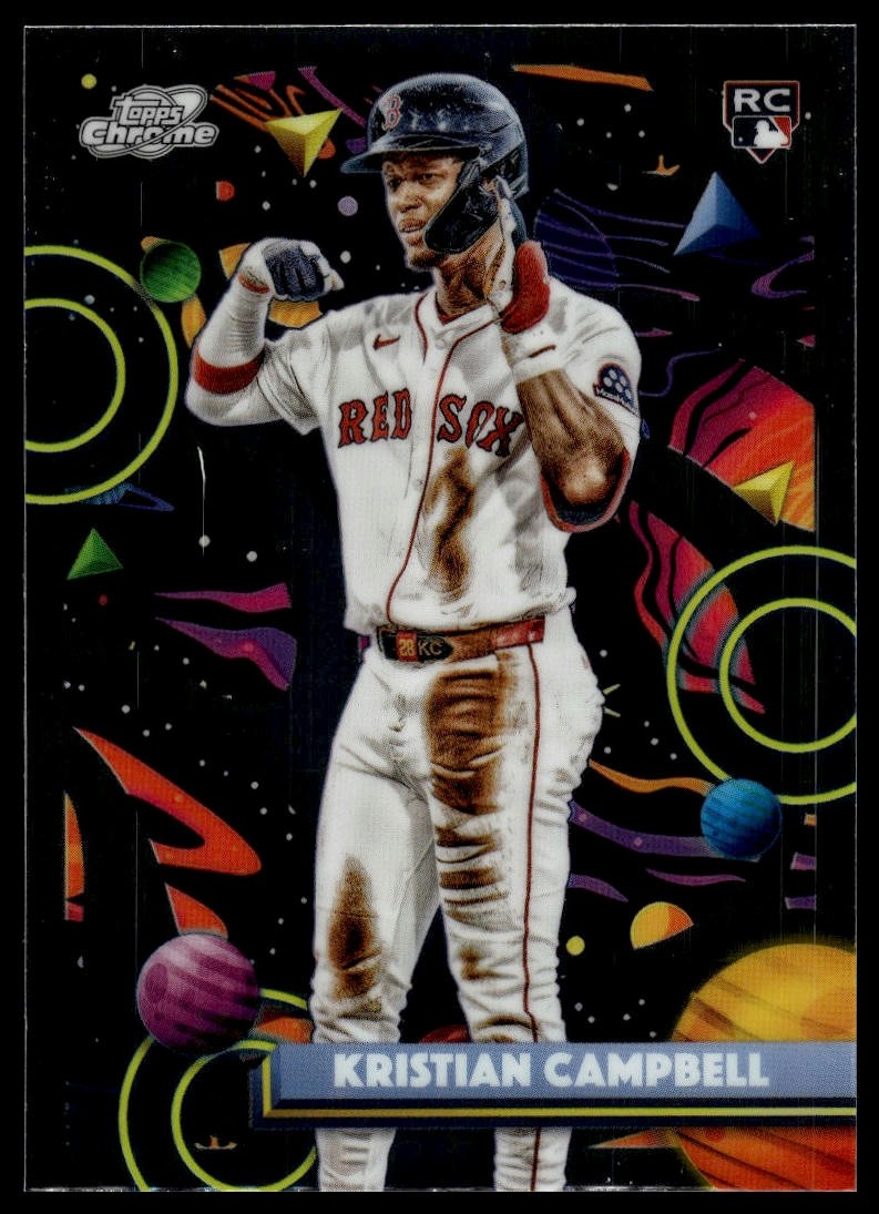 2025 Topps Chrome Cosmic #47 Kristian Campbell