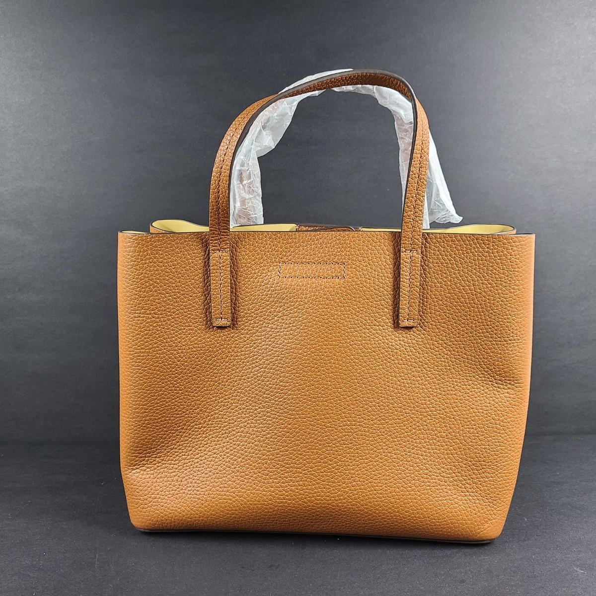 Tory Burch Blake Small Leather Tote Handbag 10010539 Brown | eBay