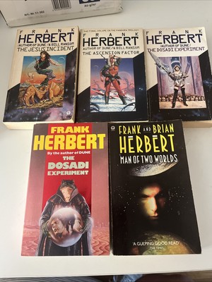 5x Classic Science Fiction Sci-Fi Bundle Frank Herbert