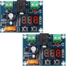 2 PCS DC 12V36V Voltage Protection Module Digital Low Protector Output 660V