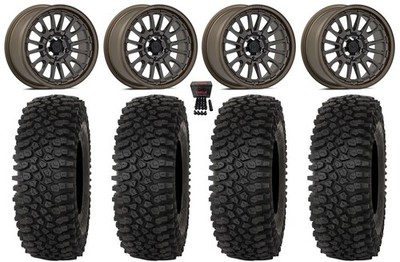 Valor V14 15'' Wheels Root Beer 32'' Roctane STX Tires UForce U10 Pro / U10 XL Pro