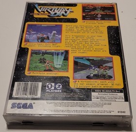 Virtual On: Cyber Troopers  Sega Saturn With Manual Tested Working!