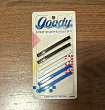 Goody Stay-Tight Flat Metal Barrettes 6 Pack Multicolor 3 in