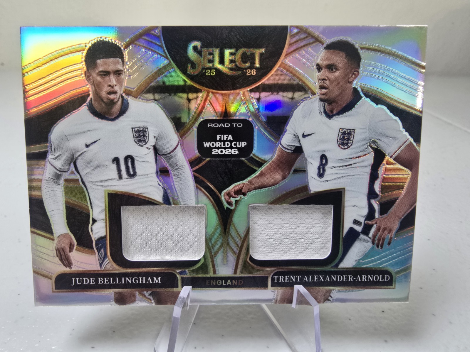 2025-26 Panini Select Road to Fifa Patch Jude Bellingham/Trent Alexander-Arnold