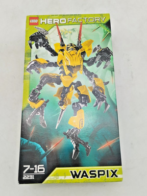 LEGO 2231 Waspix NEW SEALED MISB Hero Factory Villians EOL Figur