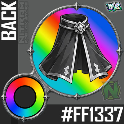 World Zero WZ - COSMETICS - #FF1337 (RGB) - BACK