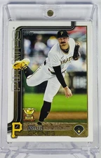 Paul Skenes RARE ROOKIE CUP TOPPS INVESTMENT CARD PIRATES ROOKIE OF THE YEAR 