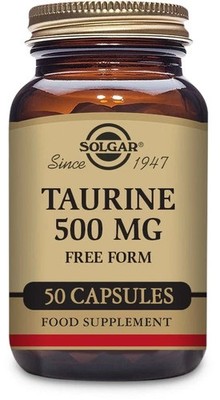 Solgar Taurin 500 mg 50 pflanzliche Kapseln Ablaufdatum 10 2027