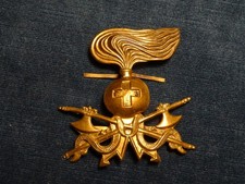 FREGIO CASCO COLONIALE REGGIMENTO GENIO REGIO ESERCITO WW2