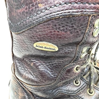 Red Wing Irish Setter Boots Men Size 9 Kiltie Hunting Gore-Tex