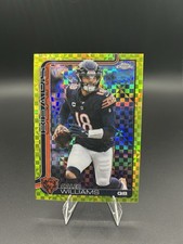 Topps 2024 Topps Chrome Football Caleb Williams #52 Chicago Bears X-Fractor