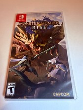 Monster Hunter Rise Game in Case for Nintendo Switch
