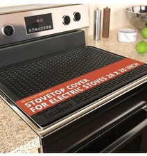 Silicone Stove Top Cover 28x20   Glass Stove Protector  Heat Resistant Mat